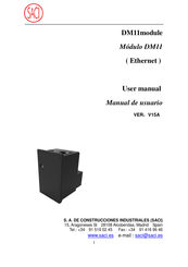 Saci DM11 Manual De Usuario