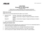 Asus USB-BT400 Manual De Instrucciones