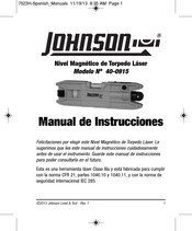 Johnson 40-0915 Manual De Instrucciones