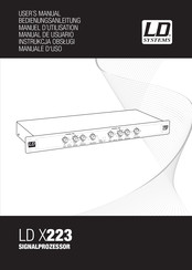 LD Systems LD X223 Manual De Usuario