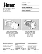 Simer 2205C Manual Del Usuario