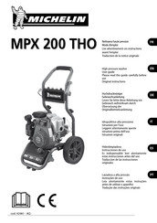 Michelin MPX 200 THO Instrucciones De Uso