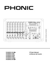 Phonic POWERPOD 740 PLUS Manual Del Usuario