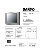 Sanyo DS24424 Manual Del Propietário