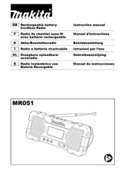 Makita MR051 Manual De Instrucciones