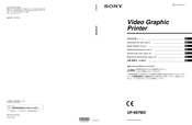 Sony UP-897MD Manual De Instrucciones