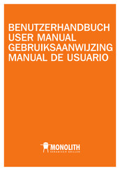 monolith LE CHEF Manual De Usuario