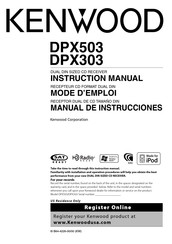 Kenwood DPX303 Manual De Instrucciones