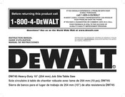 DeWalt DW745 Manual De Instrucciones