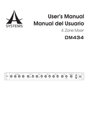 Asystems DM434 Manual Del Usuario