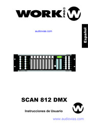 Work Pro SCAN 812 DMX Instrucciones De Usuario