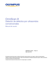 Olympus OmniScan iX Manual Del Usuario