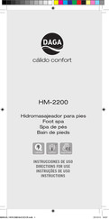 Daga HM-2200 Instrucciones De Uso