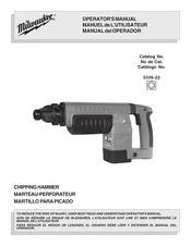 Milwaukee 5336-22 Manual Del Operador