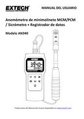 Extech Instruments AN340 Manual Del Usuario