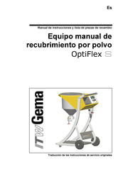 ITW Gema OptiFlex S Manual De Instrucciones