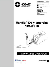 Hobart Welding Products HANDLER 190 Manual Del Operador