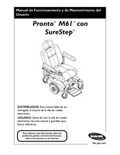 Invacare Pronto M61 Manual De Funcionamiento, Instalación Y Mantenimiento