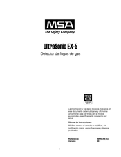 MSA UltraSonic EX-5 Manual De Instrucciones