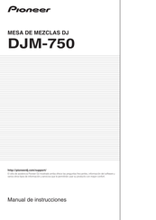 Pioneer DJM-750 Manual De Instrucciones