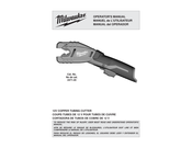 Milwaukee 2471-20 Manual Del Operador