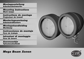 Hella Mega Beam Xenon Instrucciones De Montaje