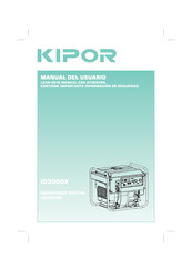 Kipor IG3000X Manual Del Usuario