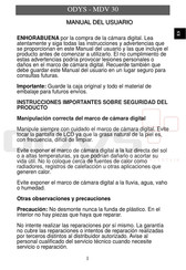 Odys MDV-30 Manual Del Usuario