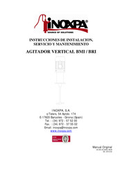 iNOXPA BRI Instrucciones De Instalación, Servicio Y Mantenimiento