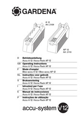 Gardena 2109 Manual De Instrucciones