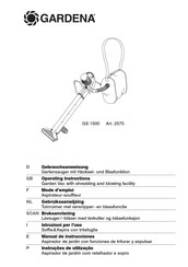 Gardena GS 1500 Manual De Instrucciones