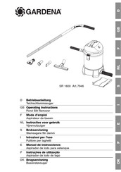 Gardena SR 1600 Manual De Instrucciones