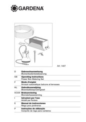 Gardena 1407 Manual De Instrucciones