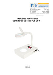 PCE Instruments CC 1 Manual De Instrucciones