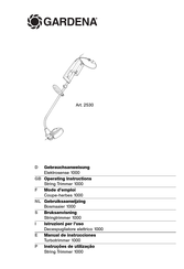 Gardena 2530 Manual De Instrucciones