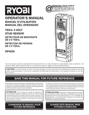 Ryobi RP4050 Manual Del Operador