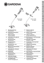 Gardena ProCut 1000 Manual De Instrucciones