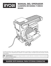 Ryobi BD4600 Manual Del Operador