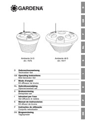 Gardena Ambiente 48 S Manual De Instrucciones