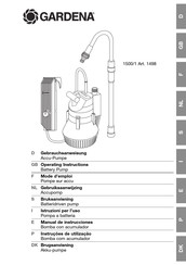 Gardena 1500/1 Manual De Instrucciones