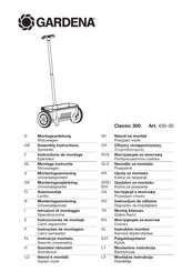 Gardena 300 Instrucciones De Montaje