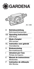 Gardena 1490 Manual De Instrucciones