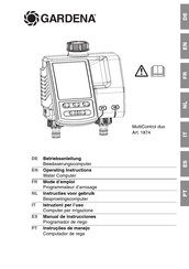 Gardena MultiControl duo Manual De Instrucciones