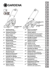 Gardena PowerMax 34 E Manual De Instrucciones