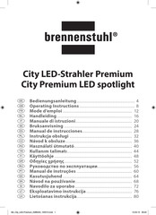 brennenstuhl Premium City LH 562405 IP44 Manual De Instrucciones