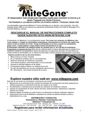 MiteGone MiteGone Manual De Instrucciones