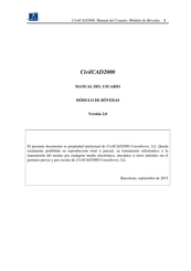 civilCAD 2000 Manual Del Usuario