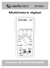 electro Tools ET84 Manual De Instrucciones