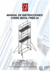 DACAME FREE-42 Manual De Instrucciones