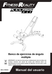 Fitness Reality X CLASS Manual Del Usuario